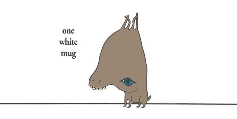 donkey mug